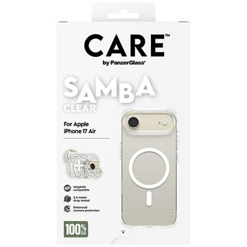 iPhone Air PanzerGlass Care Fashionable Samba Cover - MagSafe-kompatibel - Gennemsigtig