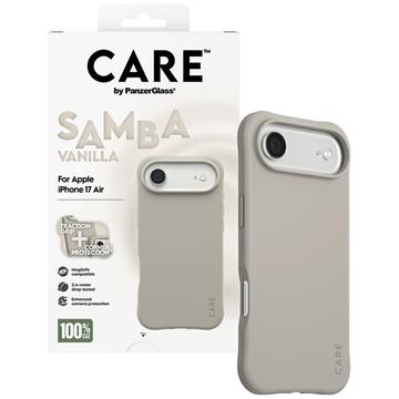 iPhone Air PanzerGlass Care Fashionable Samba Cover - MagSafe-kompatibel - Vanilje