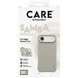 iPhone Air PanzerGlass Care Fashionable Samba Cover - MagSafe-kompatibel - Vanilje