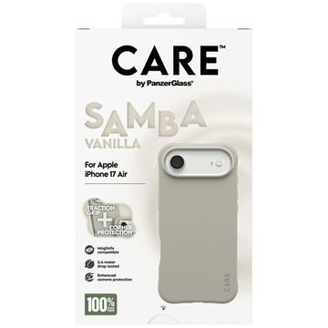 iPhone Air PanzerGlass Care Fashionable Samba Cover - MagSafe-kompatibel - Vanilje