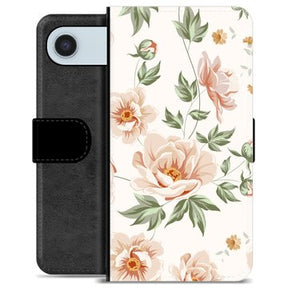 iPhone Air Premium Flip Cover med Pung - Floral