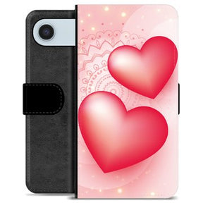 iPhone Air Premium Flip Cover med Pung - Kærlighed