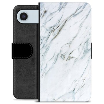 iPhone Air Premium Flip Cover med Pung - Marmor