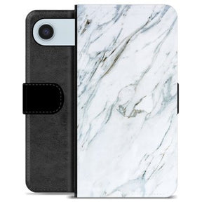 iPhone Air Premium Flip Cover med Pung - Marmor