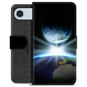 iPhone Air Premium Flip Cover med Pung - Verdensrum