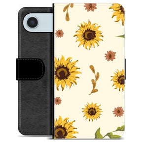 iPhone Air Premium Flip Cover med Pung - Solsikke