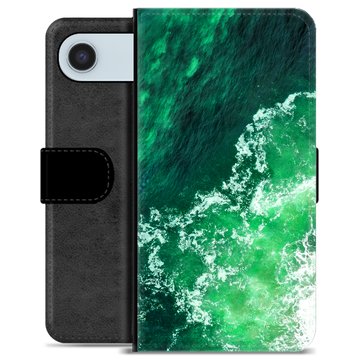 iPhone Air Premium Flip Cover med Pung - Bølger