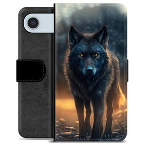 iPhone Air Premium Flip Cover med Pung - Ulv