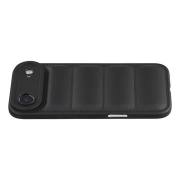 iPhone Air Pufferjakke Stødfast TPU-cover - Sort