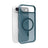 iPhone Air Puro Daylight MagSafe Silikone Cover - Turkis