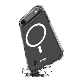 iPhone Air Puro Impact Clear D3O Hybrid cover - MagSafe-kompatibel - Gennemsigtig