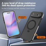 iPhone Air Redpepper IP68 MagSafe vandtæt cover med kickstand - Sort