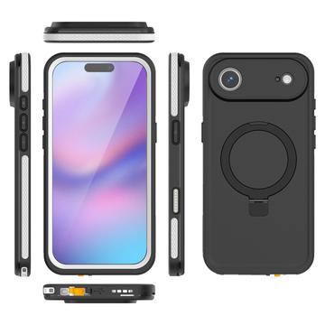 iPhone Air Redpepper IP68 MagSafe vandtæt cover med kickstand - Sort