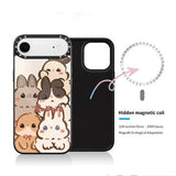 iPhone Air Slim MagSafe Hybrid Cover - Bunnies