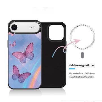 iPhone Air Slim MagSafe Hybrid Cover - sommerfugle