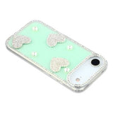 iPhone Air Funklende Kærlighed og Perle Hybrid Cover - Grøn