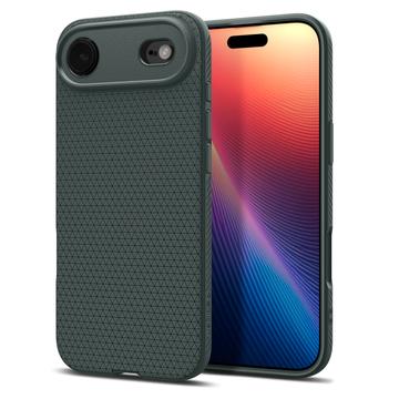 iPhone Air Spigen Liquid Air TPU Cover - Afgrundsgrøn