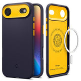 iPhone Air Spigen Nano Pop MagFit Cover - Blåbær marineblå