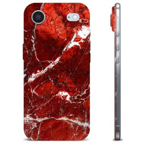 iPhone Air TPU Cover - Rød Marmor