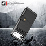 iPhone Air TPU Cover med Kortholder - Sort