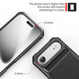 iPhone Air TPU Cover med Kortholder - Sort