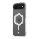 iPhone Air Tactical MagForce Hexagon Cover - MagSafe-kompatibel - hvid / gennemsigtig