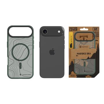 iPhone Air Tactical MagForce Hyperstealth Sika Hybrid Cover - MagSafe-kompatibel - Skovgrøn