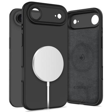 iPhone Air Tech-Protect flydende silikone cover - MagSafe-kompatibel - Sort