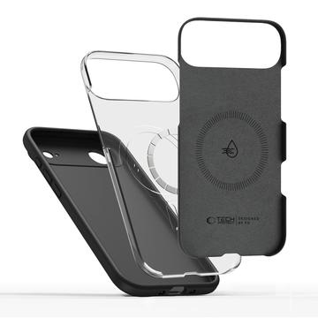 iPhone Air Tech-Protect flydende silikone cover - MagSafe-kompatibel - Sort