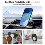 iPhone Air Tech-Protect flydende silikone cover - MagSafe-kompatibel - Sort