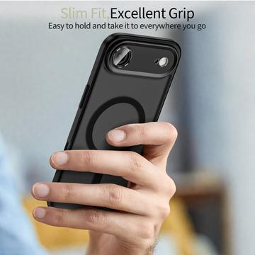 iPhone Air Tech-Protect MagCam Cover - MagSafe-kompatibel - mat sort