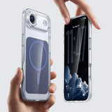 iPhone Air Tofarvet hybrid cover - MagSafe-kompatibel - Blå