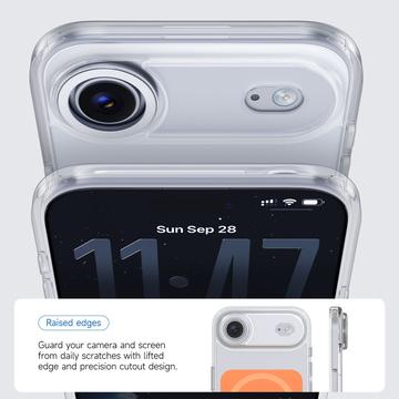 iPhone Air Tofarvet hybrid cover - MagSafe-kompatibel - Orange