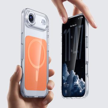 iPhone Air Tofarvet hybrid cover - MagSafe-kompatibel - Orange