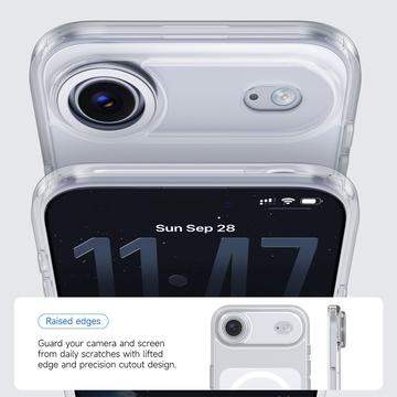 iPhone Air Tofarvet hybrid cover - MagSafe-kompatibel - hvid