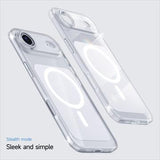 iPhone Air Tofarvet hybrid cover - MagSafe-kompatibel - hvid