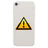 iPhone SE (2022) Bag Cover Reparation - inkl. ramme - Hvid