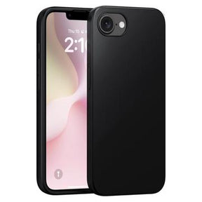 iPhone 16e/17e Skridsikkert TPU Cover - sort