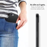 iPhone 16e/17e Skridsikkert TPU Cover - sort