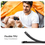 iPhone 16e/17e Skridsikkert TPU Cover - sort