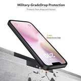 iPhone 16e/17e Skridsikkert TPU Cover - sort