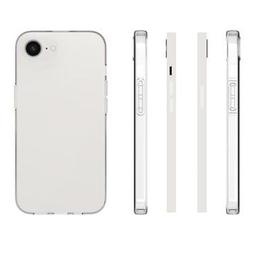 iPhone 16e/17e Skridsikkert TPU Cover - Gennemsigtig