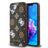 iPhone 16e/17e Guess 4G Peony Cover - MagSafe-kompatibel - Brun