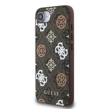 iPhone 16e/17e Guess 4G Peony Cover - MagSafe-kompatibel - Brun