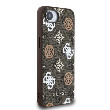 iPhone 16e/17e Guess 4G Peony Cover - MagSafe-kompatibel - Brun