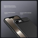 iPhone 16e/17e Nillkin CamShield Pro Hybrid Cover - Blå