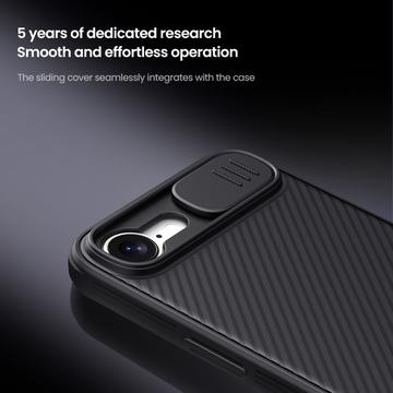 iPhone 16e/17e Nillkin CamShield Pro Hybrid Cover - Grøn