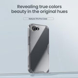 iPhone 16e/17e Nillkin Nature TPU Pro Hybrid Cover - Gennemsigtig