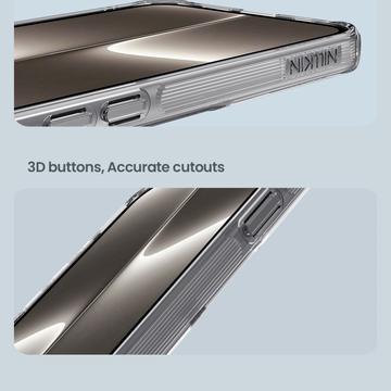 iPhone 16e/17e Nillkin Nature TPU Pro Hybrid Cover - Gennemsigtig