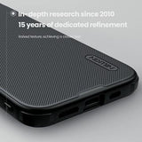 iPhone 16e/17e Nillkin Super Frosted Shield Pro Hybrid Cover - Sort